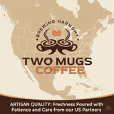 Cup of medium roast S'mores Flavored Coffee with toasted marshmallow, melted chocolate, and graham cracker notes