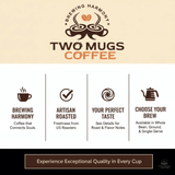 Cup of medium roast s'mores flavored coffee with toasted marshmallow, chocolate, and graham cracker notes